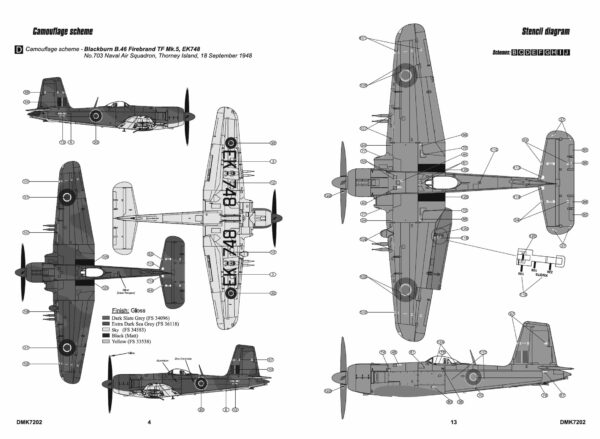 [DMK7202] Firebrand TF.V/5 ‚První schémata FAA‘ - Image 2
