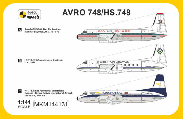 [MKM144131] Hawker Siddeley HS.748 'The Budgie' - Image 2