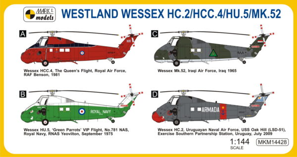 [MKM144028] Westland Wessex HC.2/HCC.4/HU.5/Mk.52 ‘Special schemes’ - Image 2