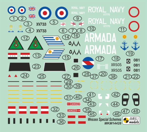 [MKM144028] Westland Wessex HC.2/HCC.4/HU.5/Mk.52 ‘Special schemes’ - Image 3