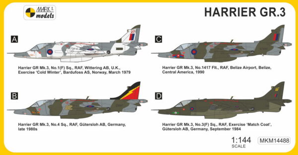 [MKM144088] Harrier GR.3 ,Laser’ - Image 2