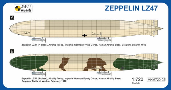 [MKM720-02] Zeppelin třídy P LZ47 'Strakatá kráva' - Image 2