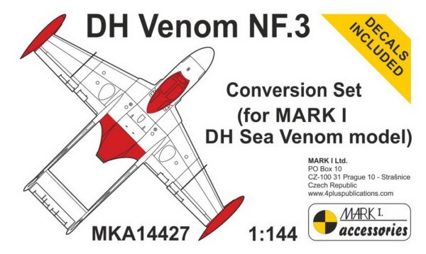 [MKA14427] DH Venom NF.3 Conversion Set