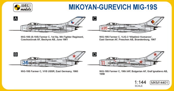 [MKM144001] MiG-19S Farmer C ,Varšavská smlouva’ - Image 2