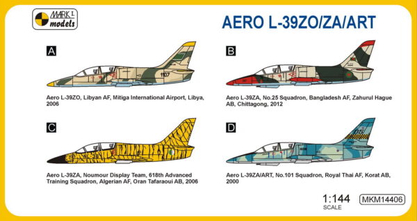 [MKM144006] Aero L-39ZO/ZA/ART Albatros ‘Light Attack Fighter’ - Image 2