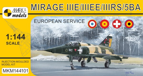 [MKM144101] Mirage IIIE/EE/RS/5BA ,V Evropě'