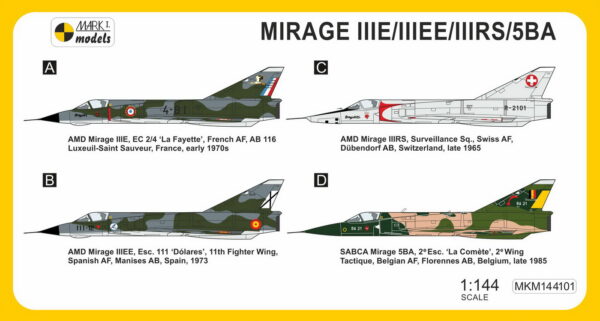 [MKM144101] Mirage IIIE/EE/RS/5BA ,V Evropě' - Image 2