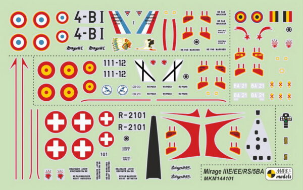 [MKM144101] Mirage IIIE/EE/RS/5BA ,V Evropě' - Image 3