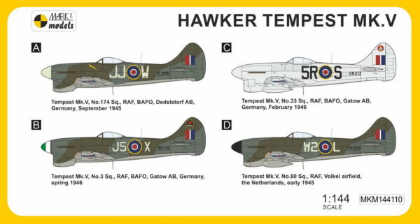 [MKM144110] Hawker Tempest Mk.V Srs.2 ‘Fierce Fighter’ - Image 2