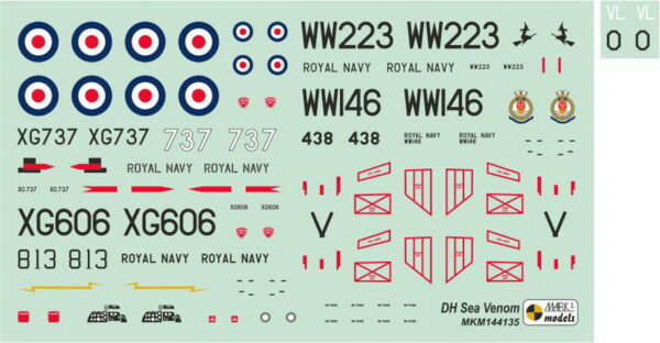 [MKM144135] DH Sea Venom FAW.21/22/ECM.21 ,Home Fleet' - Image 3