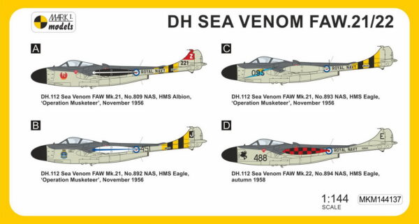 [MKM144137] DH Sea Venom FAW.21/22 ,V bojových operacích' - Image 2