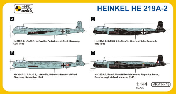 [MKM144019] Heinkel He 219A-2 Uhu 'Noční lovec‘ - Image 2