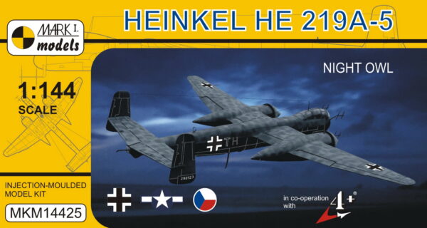 [MKM144025] Heinkel He 219A-5 Uhu 'Noční sova'