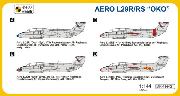 [MKM144031] Aero L-29R/RS Oko ,Průzkumný Delfin‘ - Image 2