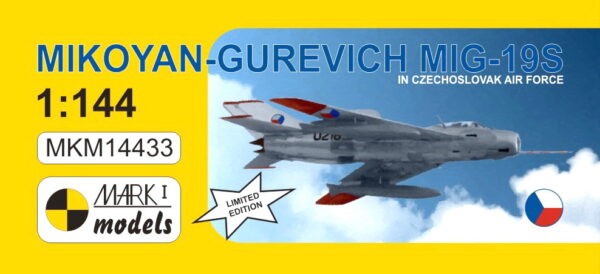 [MKM144033L] MiG-19S 'Československé letectvo’
