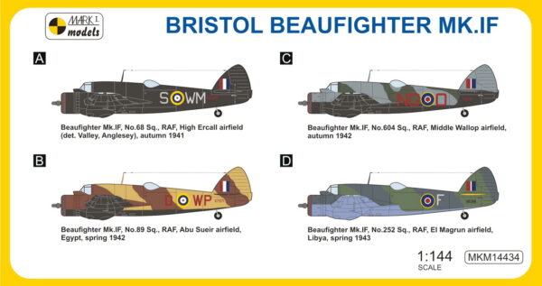[MKM144034] Bristol Beaufighter Mk.IF ,Noční stíhač' - Image 2