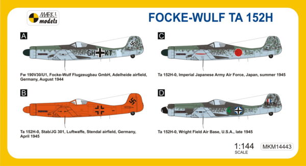 [MKM144043] Focke-Wulf Ta 152H ‘Special Schemes’ - Image 2