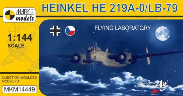 [MKM144049] Heinkel He 219A-0/LB-79 'Létající Laboratoř'