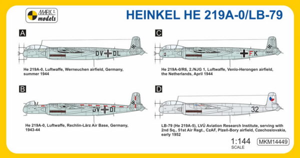 [MKM144049] Heinkel He 219A-0/LB-79 'Létající Laboratoř' - Image 2