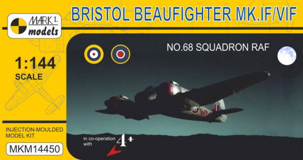 [MKM144050] Bristol Beaufighter Mk.IF/VIF ,68. peruť RAF’