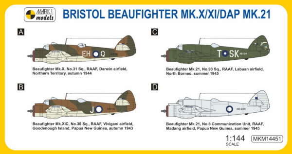[MKM144051] Bristol Beaufighter Mk.X/XI/DAP Mk.21 ,Služba u RAAF’ - Image 2