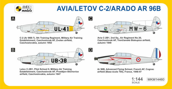 [MKM144060] Avia/Letov C-2/Arado Ar 96B 'Stříbrná uniforma' - Image 2