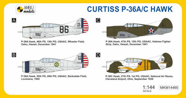 [MKM144065] Curtiss P-36 Hawk ‚USAAC’ - Image 2