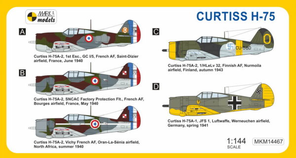 [MKM144067] Curtiss H-75 ,Zahraniční piloti' - Image 2