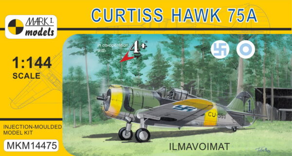 [MKM144075] Curtiss Hawk 75A ,Ilmavoimat‘