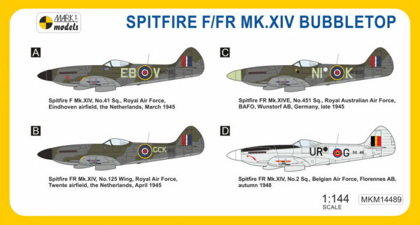 [MKM144089] Spitfire XIV Bubbletop ‘In Europe’ - Image 2