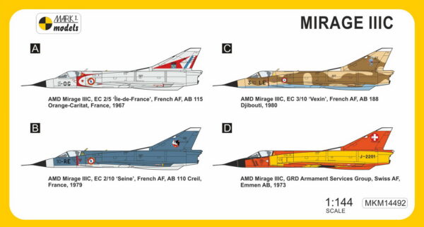 [MKM144092] Mirage IIIC ,Stíhač s delta křídlem' - Image 2