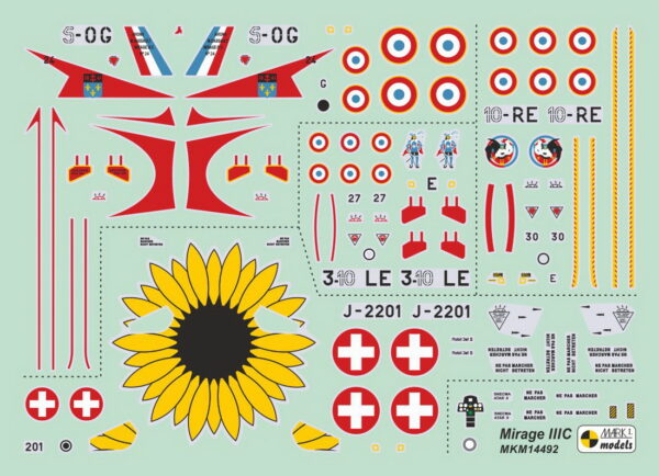 [MKM144092] Mirage IIIC ,Stíhač s delta křídlem' - Image 3