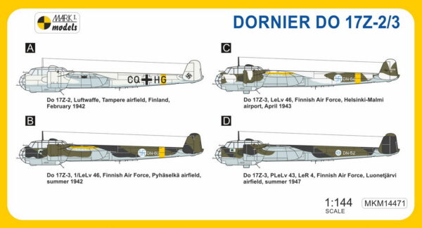 [MKM144071] Dornier Do 17Z-2/3 'Ve Finsku’ - Image 2