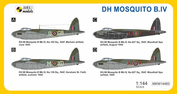 [MKM144083] DH Mosquito B.IV ‚Dřevěný bombardér‘ - Image 2