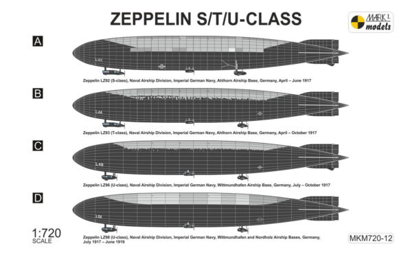 [MKM720-12] Zeppelin třídy S, T & U 'Pokořitel výšek' - Image 2