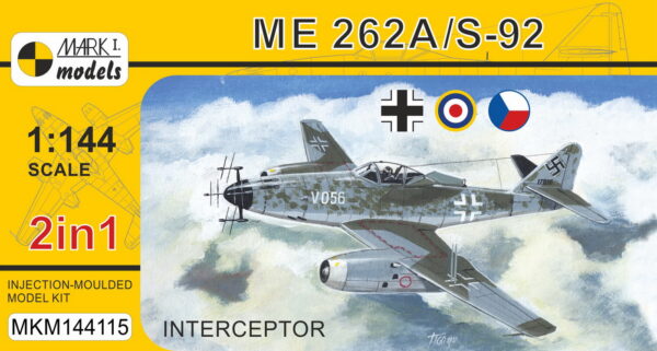[MKM144115] Messerschmitt Me 262A-1/Avia S-92 ,Stíhač'