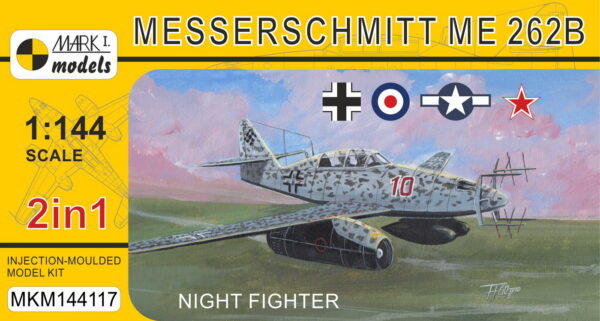 [MKM144117] Messerschmitt Me 262B ,Noční stíhač'