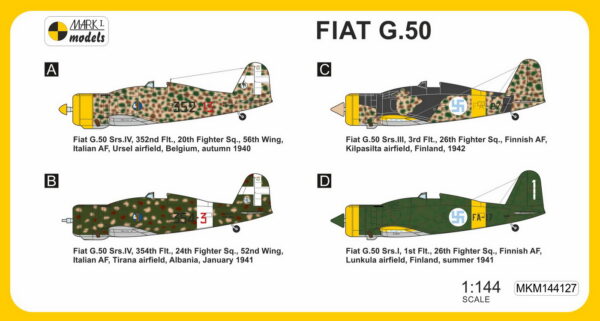 [MKM144127] Fiat G.50 'Počáteční série' - Image 2