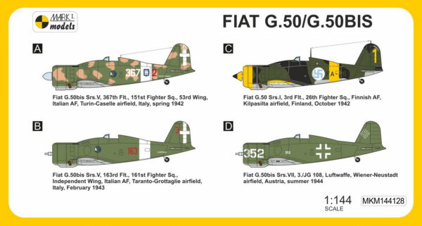 [MKM144128] Fiat G.50/50bis 'Italský šíp' - Image 2