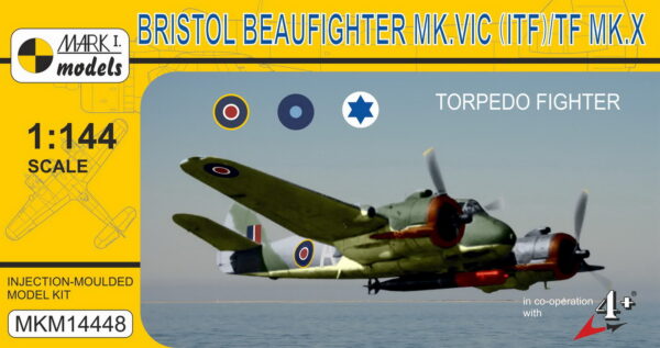 [MKM144048] Bristol  Beaufighter Mk.VIC (ITF) & TF Mk.X ,Torpédový stíhač’