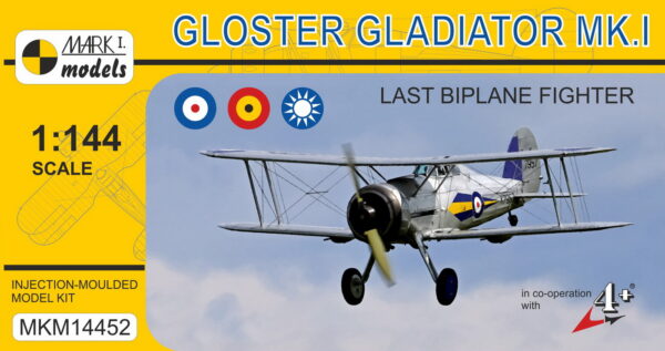 [MKM144052] Gloster Gladiator Mk.I 'Poslední stíhací dvouplošník’