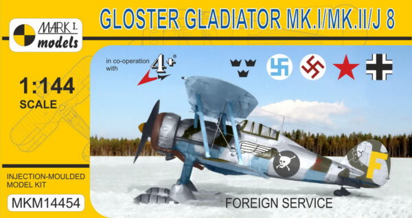 [MKM144054] Gloster Gladiator Mk.I/II/J 8 ‚Zahraniční služba‘