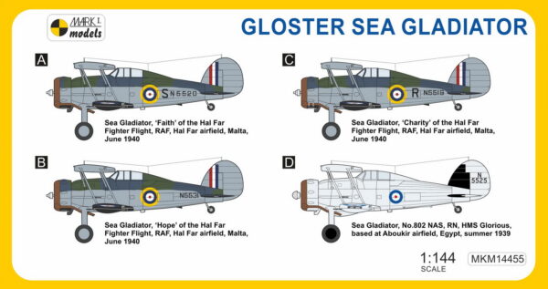 [MKM144055] Gloster Sea Gladiator 'Obránce Malty’ - Image 2