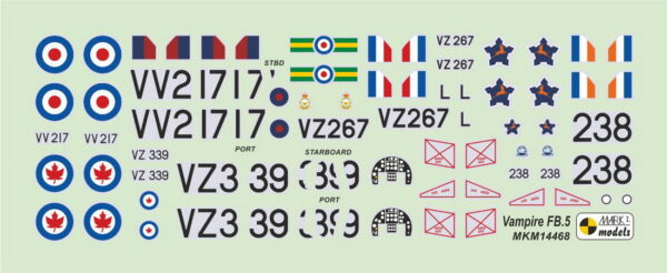 [MKM144068] DH Vampire FB.5/FB.52 ,Commonwealth' - Image 3