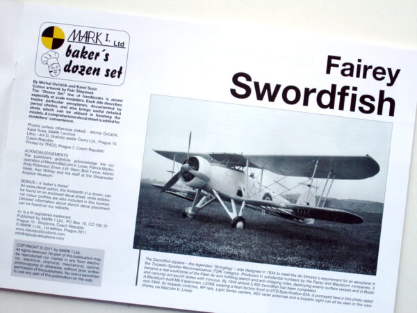 [MKD48013] Fairey Swordfish C&M + obtisky 1/48 - Image 4