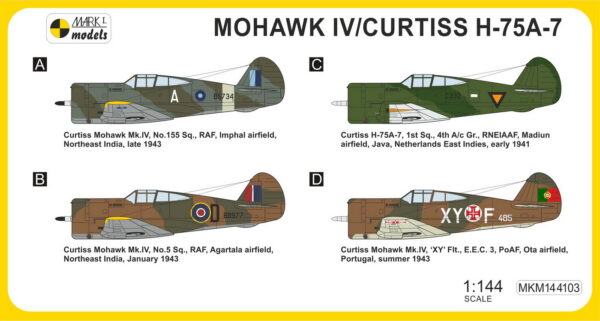 [MKM144103] Mohawk IV/Curtiss H-75A-7 ‚Služba v zámoří‘ - Image 2