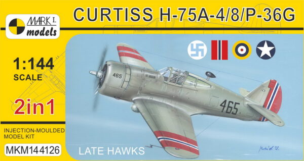 [MKM144126] Curtiss H-75A-4/A-8/P-36G ‚Poslední Hawky‘