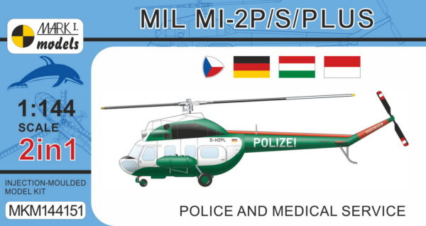 [MKM144151] Mil Mi-2 Hoplite ‚Policejní a záchranná služba‘