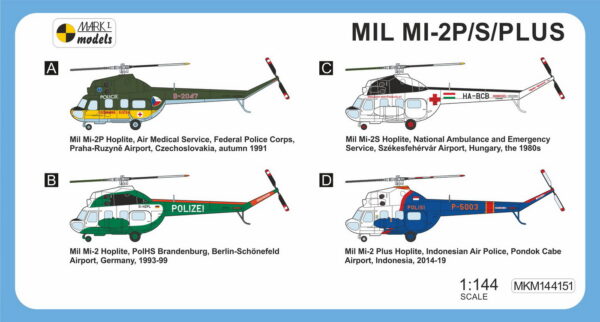[MKM144151] Mil Mi-2 Hoplite ‚Policejní a záchranná služba‘ - Image 2