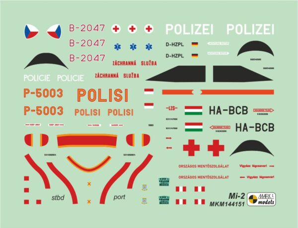 [MKM144151] Mil Mi-2 Hoplite ‚Policejní a záchranná služba‘ - Image 3
